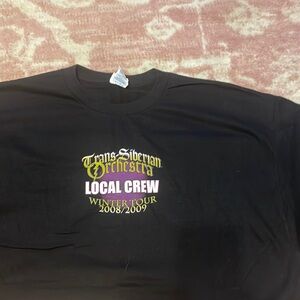 Vintage Trans Siberian Orchestra tour crew shirt